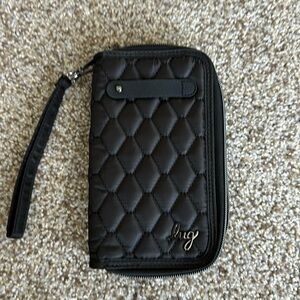 Lug zip super tram wallet black